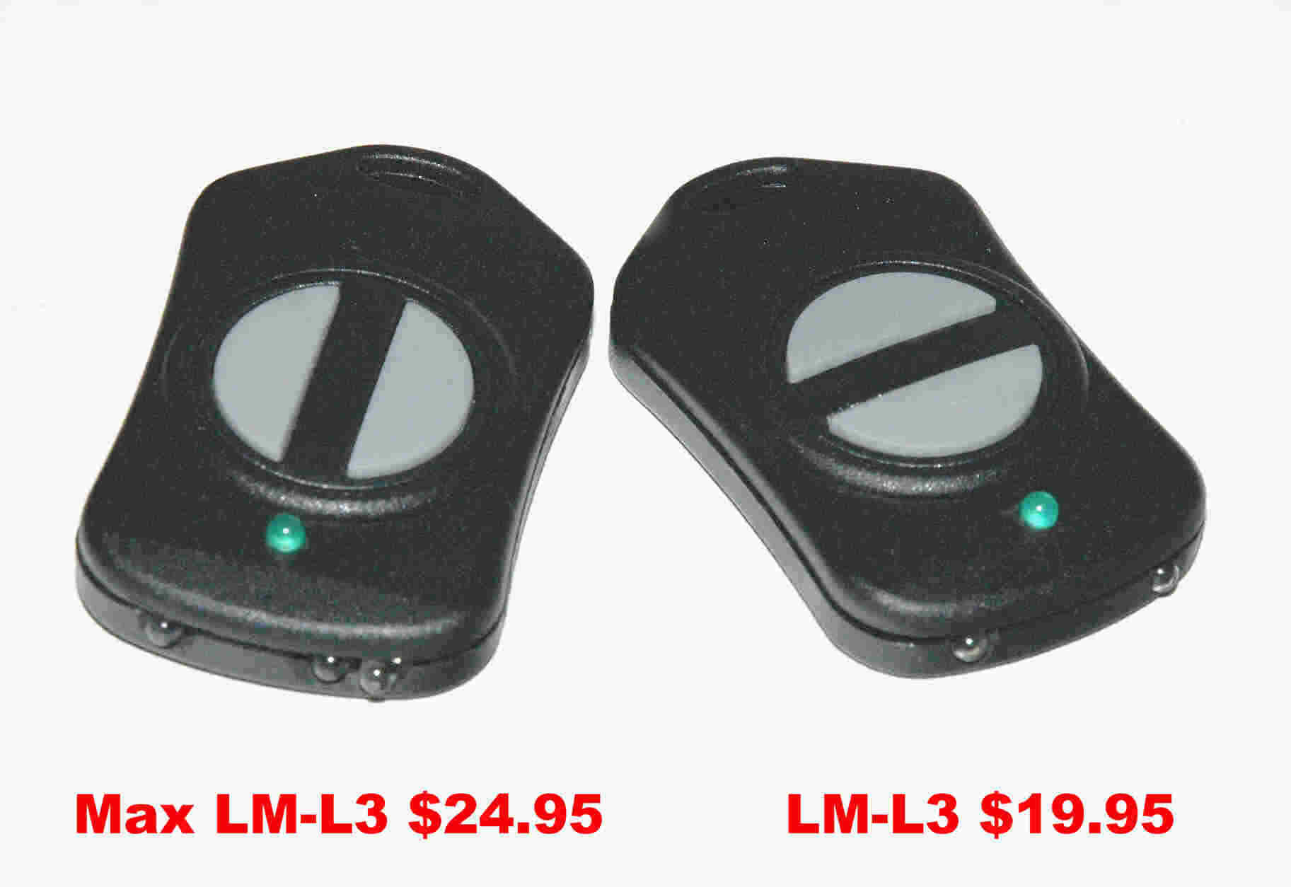 Max LM-L3 $19.95  LM-L3 $14.95 Remote Controls